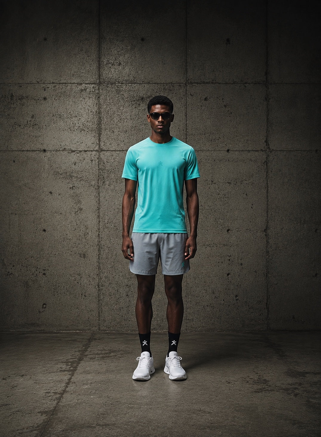 Teal Pack x T-Shirt & Shorts Performance Set