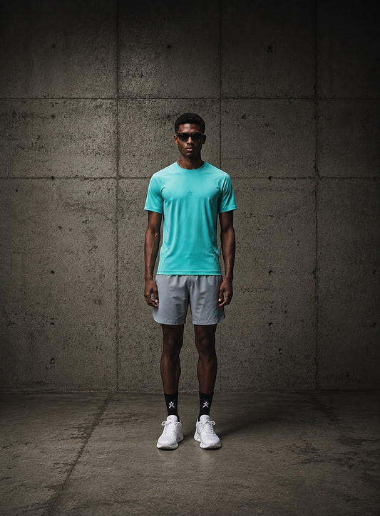 Teal Pack x T-Shirt & Shorts Performance Set